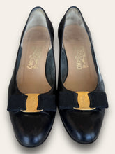 Ferragamo Black Court shoes RRP$600